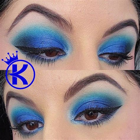 Blue 💙 in 2021 | Halloween face makeup, Makeup, Halloween face