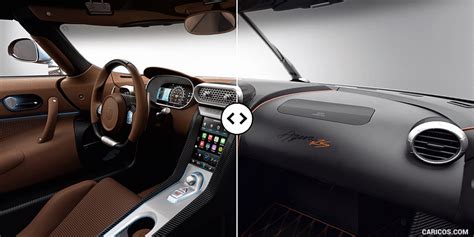 Koenigsegg Regera vs. Agera RS: Interior - Comparison #2