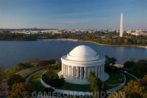 AerialStock | Aerial photograph of the Jefferson Memorial in Washington DC