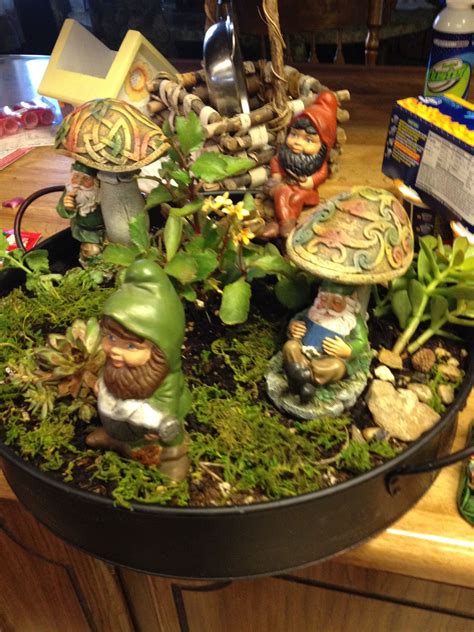 Elf and Gnome Garden | Gnome garden, Gnomes, Decor