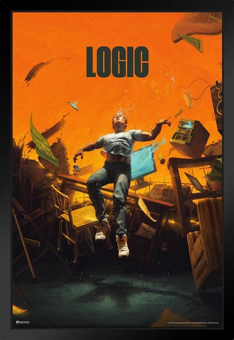 Buy Logic Merch No Pressure Album Cover Art Detail Rap s Logic Rapper ...