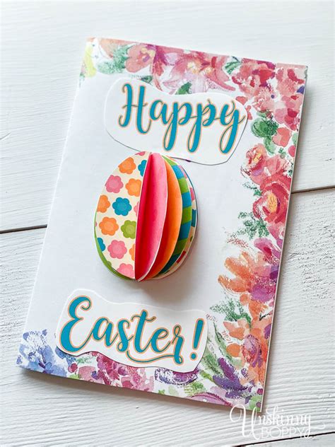 Free Printable "Happy Easter" Card with 3D Popup Egg! - Beth Bryan