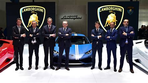 Stefano Domenicali makes first presentation as Lamborghini CEO