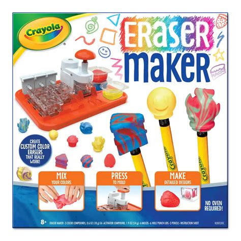 Crayola Eraser-Making Kit 6 Moulds – School Depot NZ