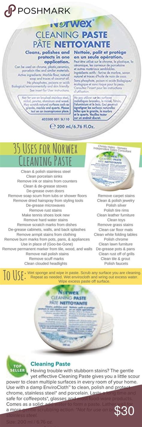 Norwex Cleaning Paste in 2020 | Norwex cleaning, Norwex, Cleaning paste