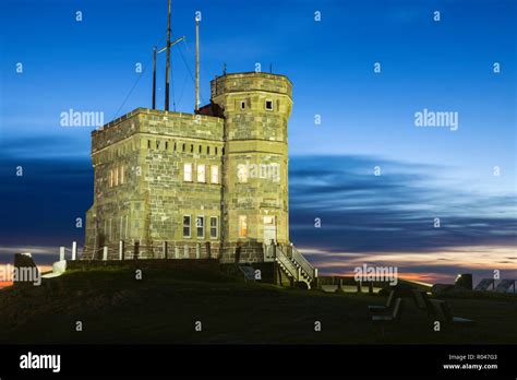 Cabot Tower on Signal Hill in St John's, Newfoundland. St. John's ...