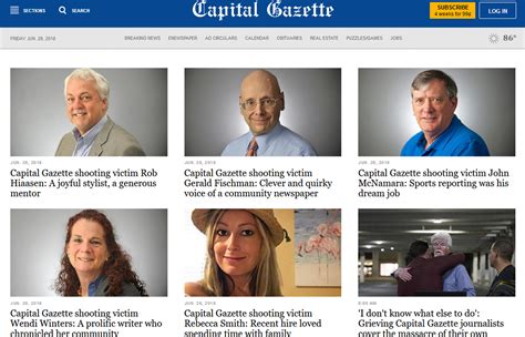 Capital Gazette Shooting: Suspect Sued Newspaper Prior | LATF USA NEWS