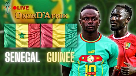 LIVE - CAN 2023 : GUINÉE 🇬🇳 vs SÉNÉGAL 🇸🇳 EN DIRECT COMMENTÉ, LA ...