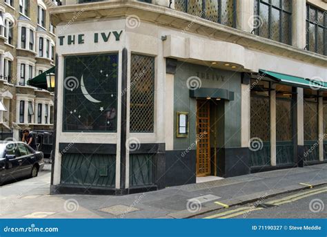 The Ivy, West Street, London, Britain Editorial Photography - Image of ...