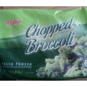 Hy-Vee Broccoli, Chopped: Calories, Nutrition Analysis & More | Fooducate