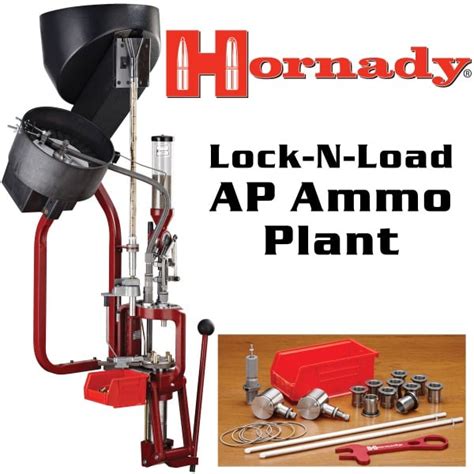 Hornady Lock-N-Load Ammo Plant Progressive Reloading Press Kit 110 Volt ...