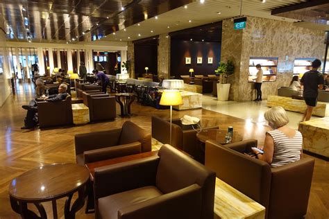 SQ Business Lounge SIN Airport Review I One Mile At A Time