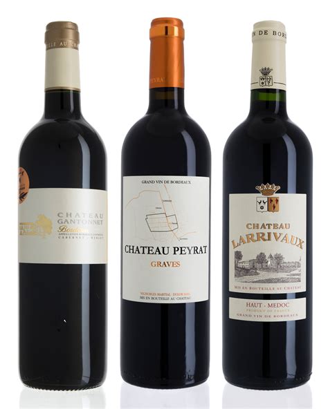 3 Bottle Taster Pack – Bordeaux Red – Wine Goblet