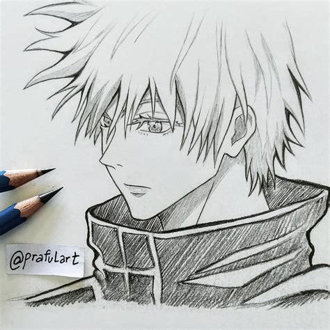 I drew Gojo Satoru! : r/AnimeSketch