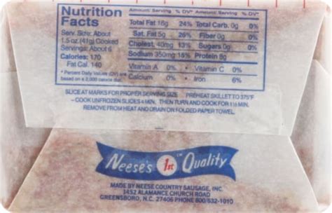 Neese's Country Sausage, 16 oz - Harris Teeter