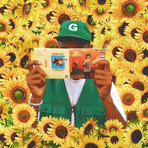 Download Album Cover Tyler The Creator PFP Wallpaper | Wallpapers.com