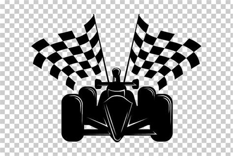 Car Formula 1 Auto Racing Racing Flags PNG - automotive design, auto racing, black, black and ...