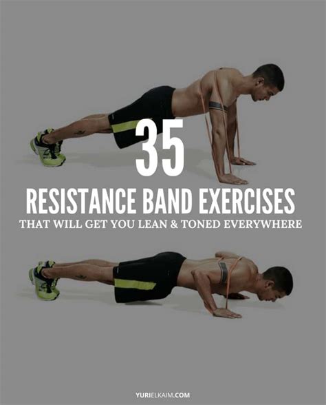 35 Resistance Loop Band Exercises: Core, Upper & Lower Body