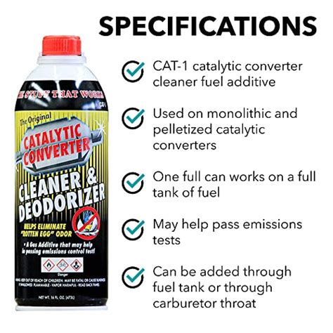 Solder-It Catalytic Converter Cleaner and Deodorizer (16 fl oz) | Fuel ...