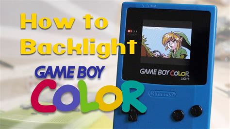 Gameboy Color Backlight Mod Kit - bmp-go