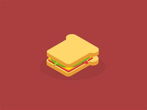 Sandwich by Gigi Meburishvili on Dribbble