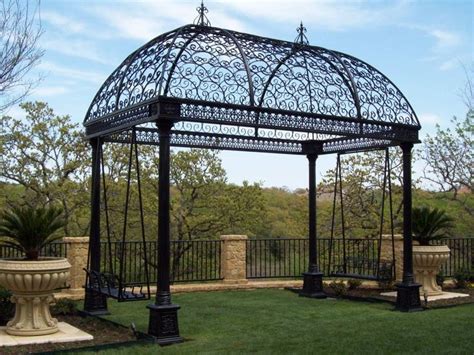 76 best Wrought Iron - Gazebos. Arches. Pergolas images on Pinterest | Wrought iron, Backyard ...