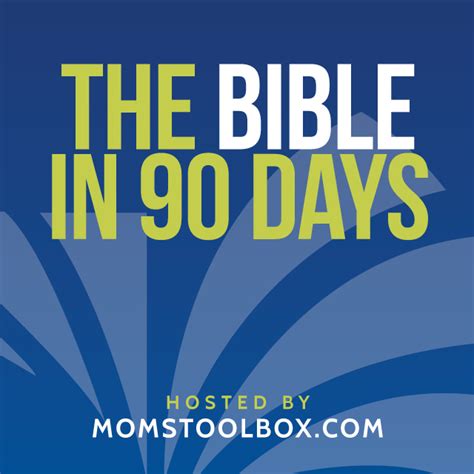 Bible in 90 Days...coming soon?