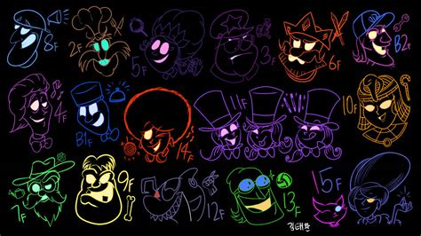 Luigi's Mansion 3 Boss Ghosts by komi114 on DeviantArt