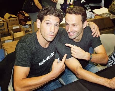 Image - Jon Bernthal (Shane Walsh) (TV) And Andrew Lincoln (Rick Grimes ...