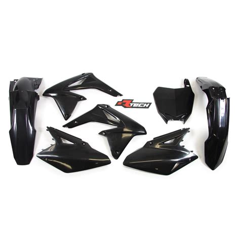 SUZUKI RMZ450 2008 - 2017 RACETECH BLACK PLASTICS KIT | eBay