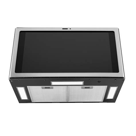 GE 30" Standard Style Range Hood with 4 Speed Settings, 600 CFM, Convertible Venting & 3 LED ...