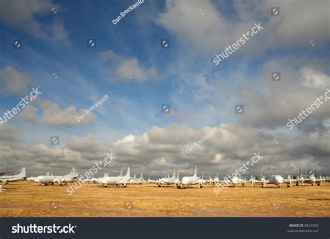 Airplane Graveyard In Tucson, Arizona Stock Photo 8613394 : Shutterstock