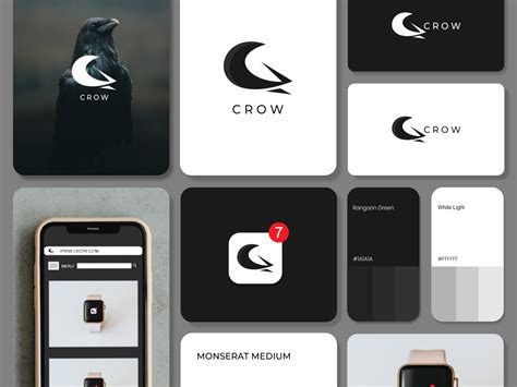 Crow Logo by Garagephic Studio on Dribbble