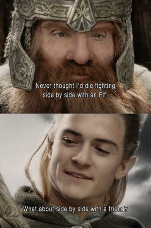 Legolas And Gimli Quotes. QuotesGram