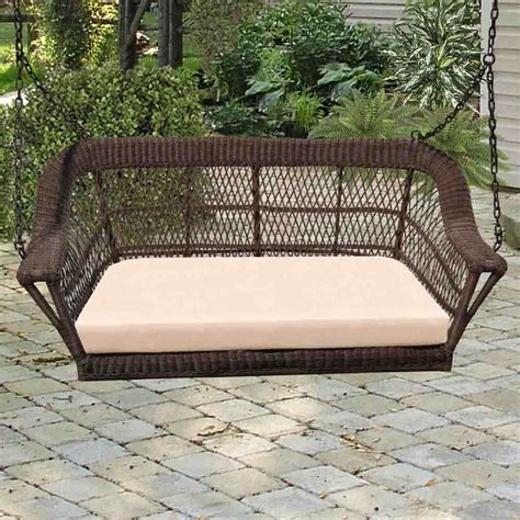 2024 Best of Wicker Glider Outdoor Porch Swings With Stand