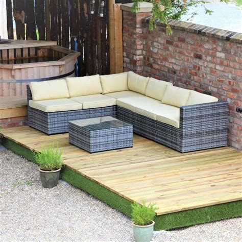 Swift Foundations Garden Decking Kit 2.4m x 4.7m | Garden Street