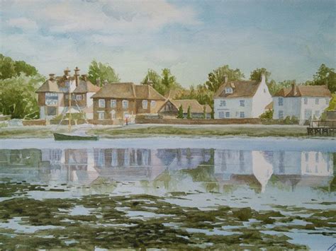 Bosham harbour - watercolour