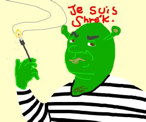 Shrek Plays the Kazoo - Drawception