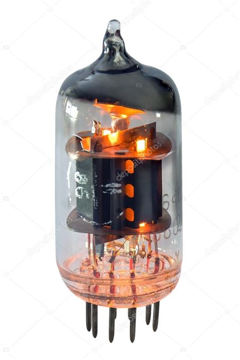 Vacuum tube triode-pentode Stock Photo by ©imv 64700229