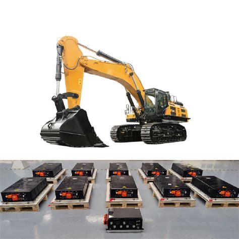 High Voltage Electric Excavator Lithium Battery 374.4V 228AH 85.36KWh ...