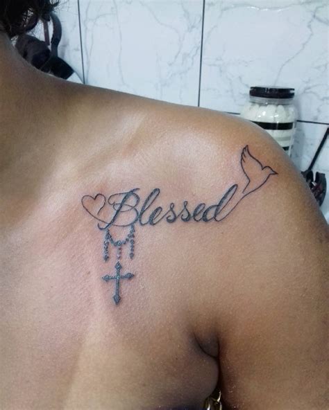 Embracing Faith: The Meaning Behind The Blessed By God Tattoo