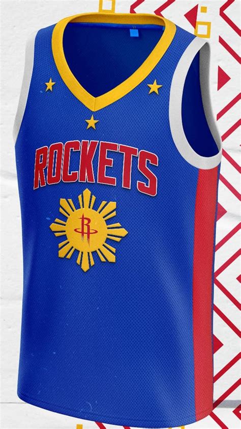 Houston Rockets 22-23 Filipino Heritage Night Jersey Unveiled