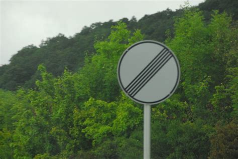 No Speed Limit Sign Autobahn