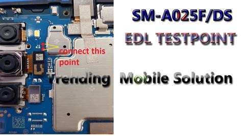 Samsung Galaxy A02S SM-A025F ISP Test Point EDL Mod 9008