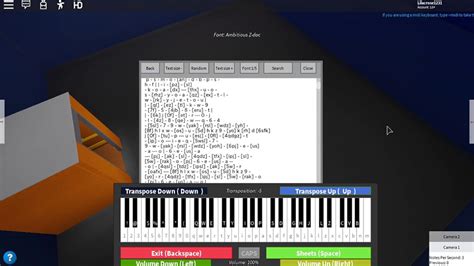 Naruto Song Piano Roblox