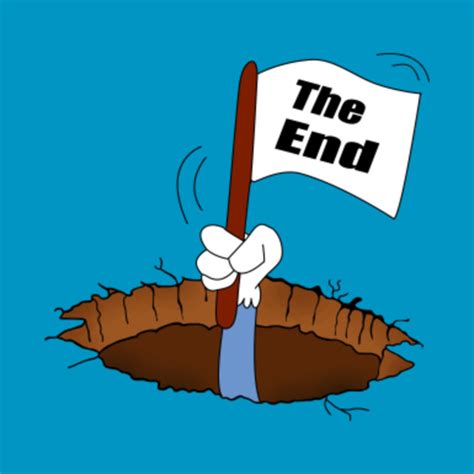 the end-funny shirts - Cartoons - T-Shirt | TeePublic