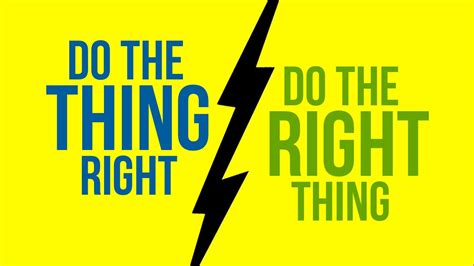 Agile: Do the Thing Right... or Do the Right Thing? - YouTube