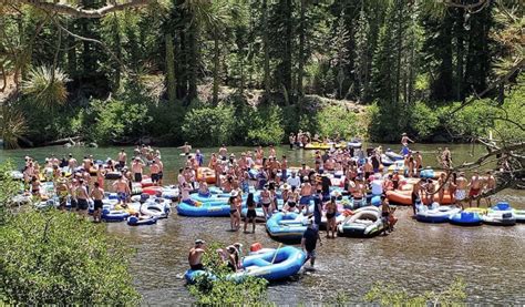 Locals Upset by Photo of 100s of Rafters Congregating on Truckee River, CA - SnowBrains