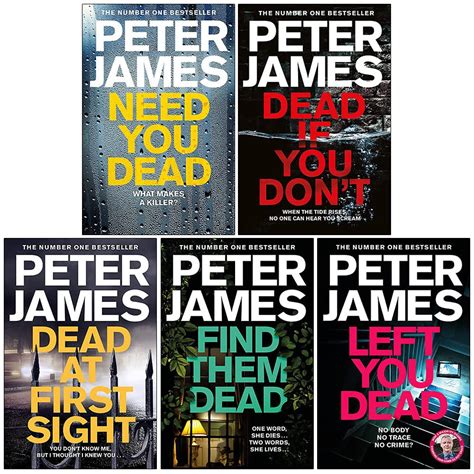 Roy Grace Series 13-17 Collection 5 Books Set By Peter James (Need You Dead) | The Book Bundle