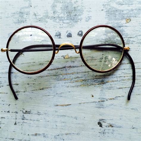 Vintage Round Frame Glasses // MH Harris Wire Rim by ShopKingDude, $70.45